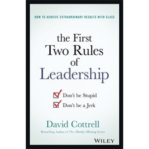 The First Two Rules of Leadership - by  David Cottrell (Hardcover) - 1 of 1