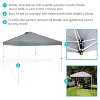 Sunnydaze Premium Pop-Up Canopy with Rolling Carry Bag and Sandbags - 2 of 4