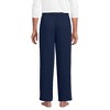 Lands' End Men's High Pile Fleece Lined Flannel Pajama Pants - 2 of 3