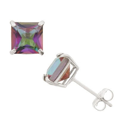 mystic topaz-white gold