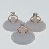 Amore Engagement Ring Women 1, 2 or 3Ct Topaz Sterling Ginger Lyne Collection - 2 of 4