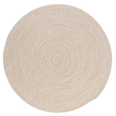 Colonial Mills Tremont Braided Rug, Natural 4' round, Round Shape