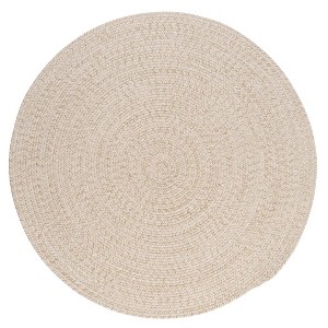 Colonial Mills Tremont Braided Rug, Natural 3' round, Round Shape - 1 of 4