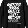 Fast Times At Ridgemont High Spicoli Speech Men's Black Crew Neck Sweatshirt - 2 of 3