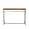 Berea Rustic Glam Handcrafted Acacia Wood Desk Natural/Silver - Christopher Knight Home - 4 of 4
