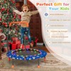 Infans 36" Mini Toddler Trampoline W/LED Bluetooth Speaker Detachable Handle Kids Gifts - 3 of 4
