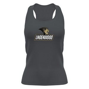 Women's Lindenwood University Adult Sport Tank Top Primary Logo - 1 of 4