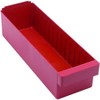 Quantum Storage Systems Super Tuff Euro Drawer, 17-3/4"L X 5-9/16"W X 4-5/8"H, High Impact Polysteryne, Red, Made In USA - 2 of 2