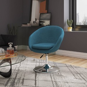 Set of 2 Hopper Wool Blend Adjustable Height Chairs - Manhattan Comfort - 1 of 4