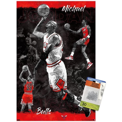 Trends International Michael Jordan - Sketch Unframed Wall Poster Prints - image 1 of 4