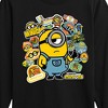 Boys' - Despicable Me Minions - Minion & Banana Stickers Long Sleeve Graphic T-Shirt - 2 of 4