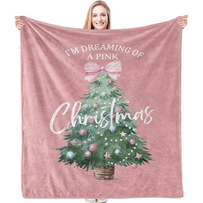 Christmas Blanket Gift, Holiday Blanket, Baby Kids Christmas Gift, Cozy Blanket.