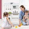 Infans Wooden Pretend Play Kitchen Set for Kids Toddlers w/ Accessories & Sink - 3 of 4