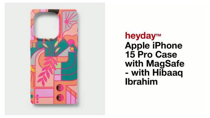 Apple iPhone 15 Pro Case with MagSafe - heyday&#8482; with Hibaaq Ibrahim, 2 of 7, play video
