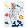 Delta Children Baby 1st Year Milestone Blanket, Space - 3 of 4