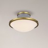 Nuvo Lighting Lafayette 3 - Light Flush Mount in  Matte Gray - 2 of 4