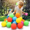 VATOS 24pcs Reusable Water Balloons Latex-Free Silicone Water Ball Toys Water Game Toys - 4 of 4