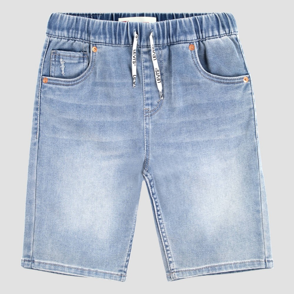 Levi's® Boys' Skinny Dobby Pull-On Shorts - Light Blue L