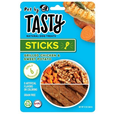 Pet by Tasty Stick Grilled Chicken and Sweet Potato Dog Treats - 12oz