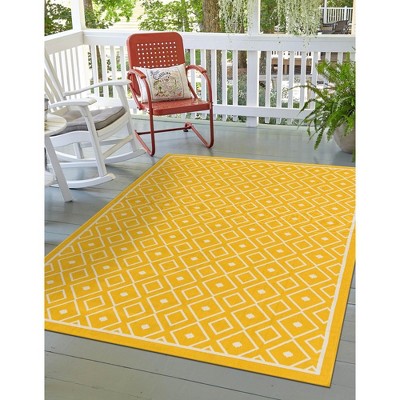 Unique Loom Outdoor Trellis Collection Area Rug - Kafes (' " x ' "  )