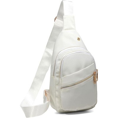 Hachikiko Small Sling Bag,Water Resistant Crossbody Backpack,Anti-Theft Chest Daypack for Travel, Outdoor Hiking