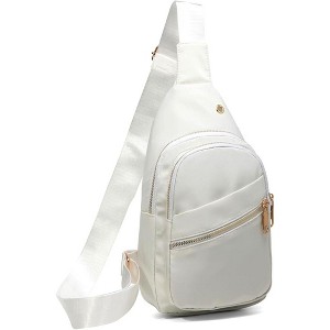 Hachikiko Small Sling Bag,Water Resistant Crossbody Backpack,Anti-Theft Chest Daypack for Travel, Outdoor Hiking - 1 of 4
