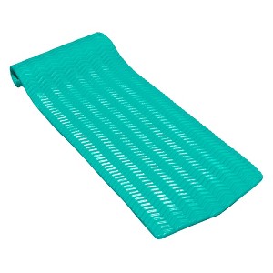 Swimline 74" Sofskin Floating Foam 1-Person Swimming Pool Mattress Raft - Teal Green - 1 of 4