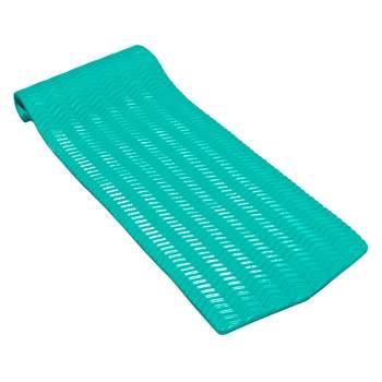 Swimline 74" Sofskin Floating Foam 1-Person Swimming Pool Mattress Raft - Teal Green