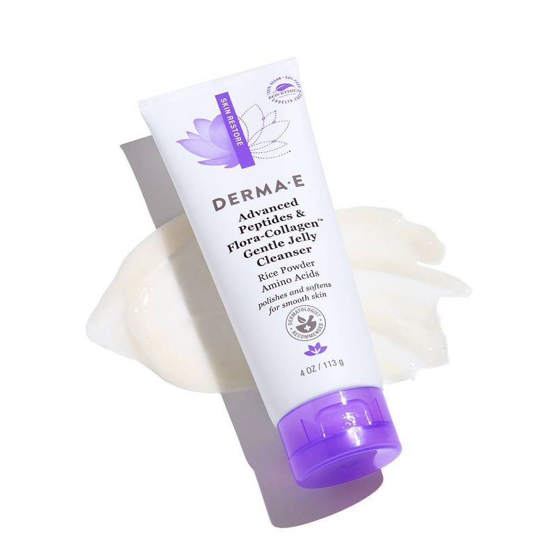 derma e Advanced Peptides &#38; Collagen Jelly Face Cleanser - 4oz, 5 of 15