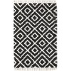 Unique Loom    Hygge Shag Diamond Area Rug - 2 of 4