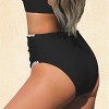 Women's Chic Olive High-Waisted Wrap Bikini Bottom - Cupshe - 2 of 3