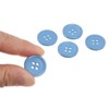 Unique Bargains Sewing Resin Round Flat 4-Hole Replacement Craft Buttons 20 Pcs - 4 of 4