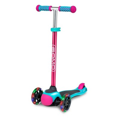 pink scooter 3 wheels