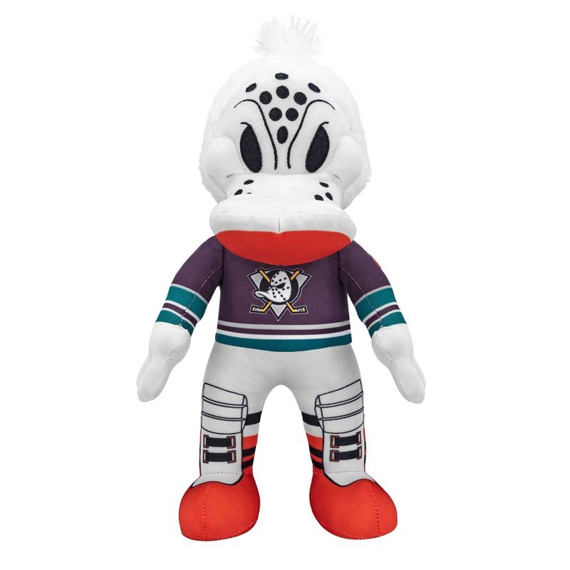 Bleacher Creatures Anaheim Ducks Wild Wing 10" Mascot Plush Figure (Retro), 1 of 7