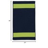 Colonial Mills Aurora Braided Rug, Navy Green 2'x4', Rectangle Shape - 2 of 4