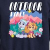 Boys' - Paw Patrol - Outdoor Vibes Graphic Long Sleeve Fleece Sweatshirt - 2 of 4