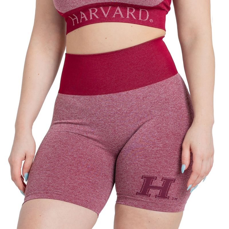 Harvard Biker Shorts - High-Waisted Compression Shorts - Moisture-Wicking & Breathable - Ideal for Cycling, Running, Fitness by Maxxim, 5 of 7