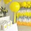 PartyWoo Crepe Paper Streamers Yellow Pastel Orange 6 Rolls 492 ft 1.8 Inch x 82 Ft Roll - 4 of 4