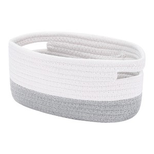 REGALWOVEN Woven Shelf Closet Storage Bin with Handles for Blankets Clothes - 1 of 4