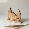 Rustic Village Decorative Accent Natural Wood by Foreside Home & Garden - 2 of 4