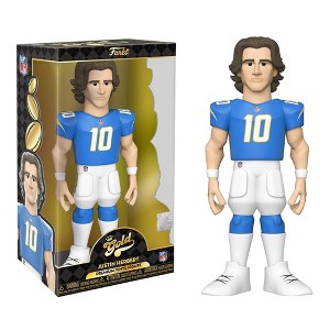 Funko LA Chargers NFL Funko Gold 12 Inch Vinyl Figure | Justin Herbert - 1 of 3