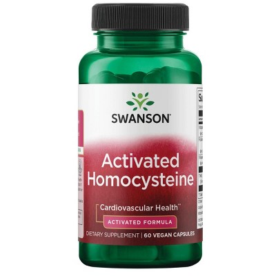 Swanson Activated Homocysteine 60 Veg Caps.