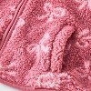 Toddler Girls' Full Zip Fleece Jacket - Cat & Jack™ - 4 of 4