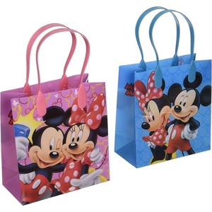 DISNEY MICKEY MINNIE MOUSE 24PC GOODIE BAGS PARTY FAVOR BAGS GIFT BAGS. - 1 of 3