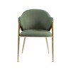 Meridian Furniture,Nial Boucle Fabric Dining Chair, Set of 2 - 3 of 4