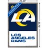 Trends International NFL Los Angeles Rams - Logo 20 Framed Wall Poster Prints - 3 of 4
