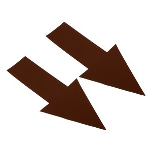 Unique Bargains PVC Waterproof Removable Adhesive Floor Marking Arrow Sticker Labels 20 Pcs - 1 of 4