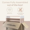 Baby Playpen & Baby Gate for Toddler and Babies, Foldable Wooden Large Shape Playpen with Locking Gate by Comfy Cubs - 4 of 4