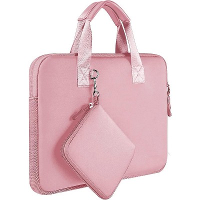 Hachikiko 13.3-14 Inch Laptop Sleeve with Small Pouch - Waterproof Case for MacBook Pro 14 (M4/M3/M2/M1), HP/Dell/Lenovo 13-14" Notebooks
