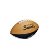 NFL Wilson Retro Jr Football - New Orleans Saints - 4 of 4